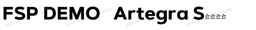 FSP DEMO   Artegra S字体转换